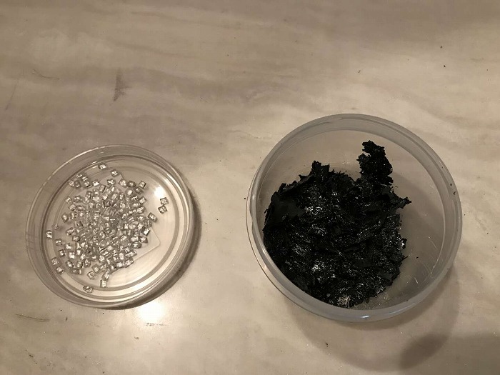 PET　原料テスト　熱分解テスト