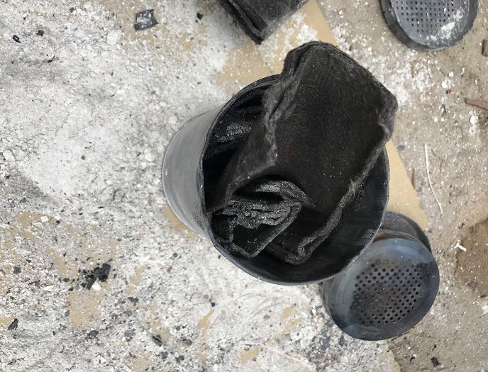 MG22　フィルタ　熱分解テスト